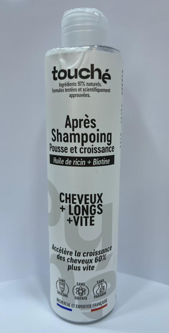 après shampoing touché pousse et croassance
